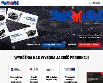 Przedsiębiorstwo Produkcyjno-Handlowe BORMECH Sp  z o o_