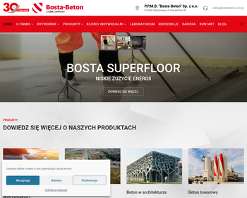 Przedsiębiorstwo Produkcji Mas Betonowych BOSTA BETON Sp  z o o_