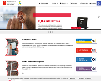 Biblioteka Publiczna m  st  Warszawy Dzielnicy Wola - Wypożyczalnia nr 14_