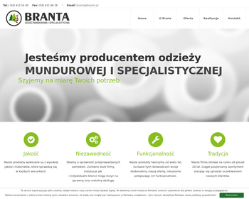 BRANTA Sp  z o o  Zakład Pracy Chronionej_