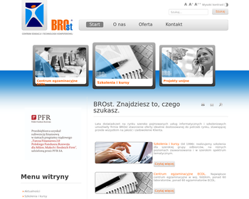 Zakład Usług Komputerowych i Teleinformatycznych BROst_