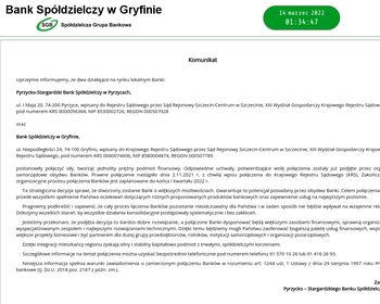 Bank Spółdzielczy w Gryfinie_