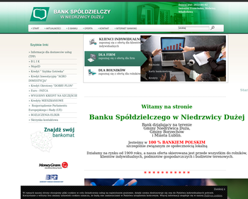 Bank Spółdzielczy w Niedrzwicy Dużej_