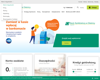 Bank Spółdzielczy w Oleśśnicy  Filia nr 1 w Oleśśnicy_