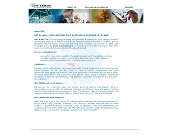 BST Kraków Sales and Marketing Consultants_