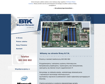 Firma Usługowo-Handlowa B T K  Wojciech Bielawski_