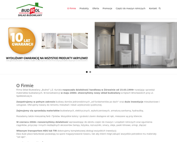 Budrol sp j  Handel materiałami budowlanymi i budowa domów jednorodzinnych_