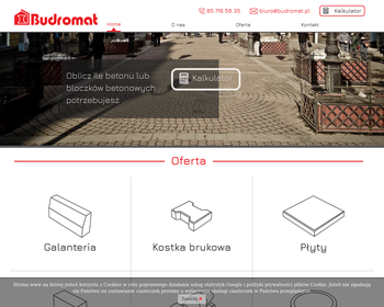 Budromat  Leszek Kuprel  Kostka brukowa i galanteria betonowa_
