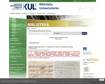 Biblioteka Katolickiego Uniwersytetu Lubelskiego_