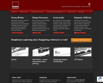 BUNKER STUDIO Agencja Reklamowa Tomasz Mosionek_