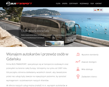 Bus-Transport  Krajowe i międzynarodowe przewozy osób_