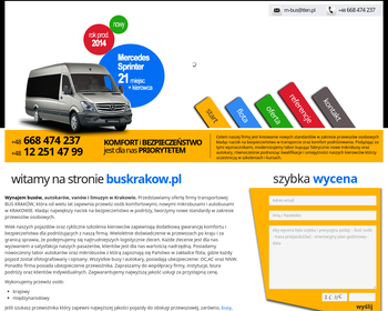 Wynajem busów Kraków_