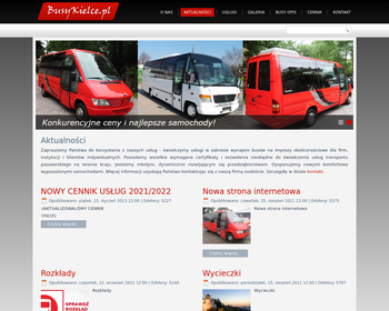 Busykielce  Wynajem busów_