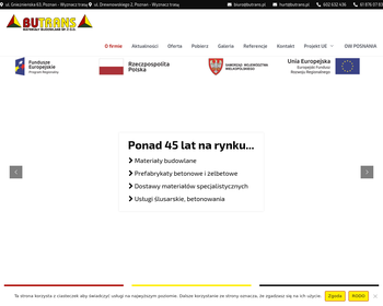Butrans  Materiały budowlane i drogowe_