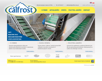 CALFROST Sp  z o o_