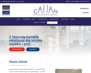 Szkoła Języka Angielskiego CALLAN - Filia Callan School of English - London_