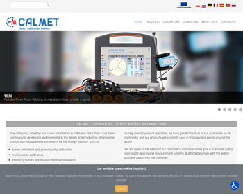 Calmet Sp  z o o_