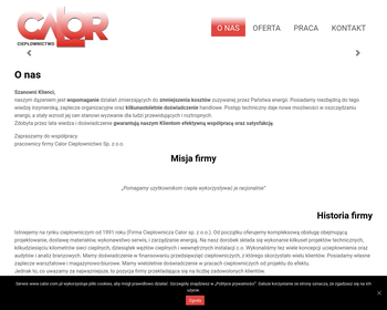 Firma Ciepłownicza CALOR Sp  z o o_