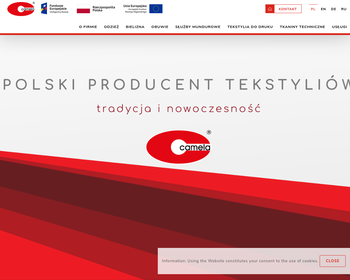 Fabryka Wkładów Odzieżowych CAMELA SA_