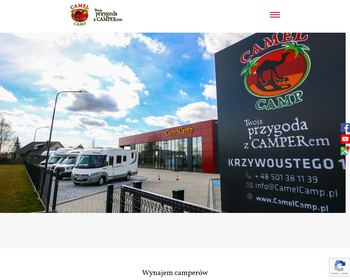 CAMP-RENT: WYNAJEM I SPRZEDAŻ SAMOCHODÓW I PRZYCZEP KEMPINGOWYCH_