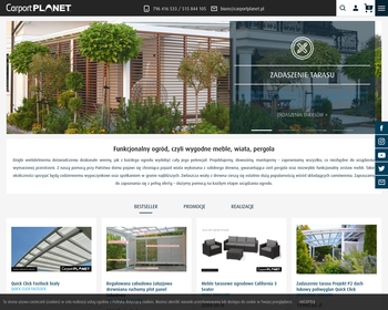 Carport Planet - Wiaty Garażowe Zadaszenia Tarasów_