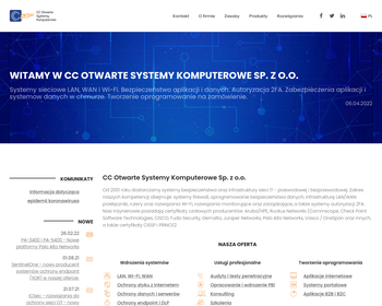 CC Otwarte Systemy Komputerowe Sp  z o o_