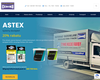 Cebiko  Hurtownia budowlana_ producent systemów dociepleń