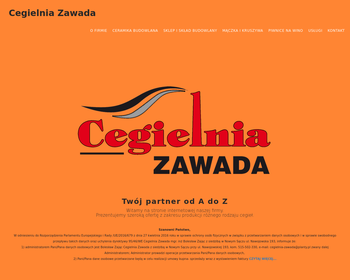 Zawada  Cegielnia  Skład materiałów budowlanych_