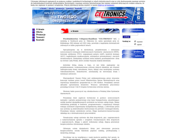 Cel-Tronics s c  Urządzenia ochrony mienia_ systemy alarmowe