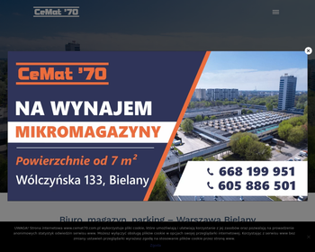 Centrum Naukowo-Produkcyjne Materiałów Elektronicznych CeMat 70 SA_
