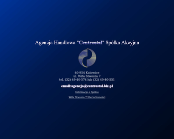 Agencja Handlowa CENTROSTAL SA_