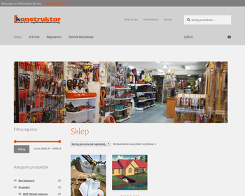 Konstruktor  Market ogółlnobudowlany  Materiały budowlane_ pokrycia dachowe