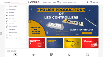 ILUMINACJE ŚWIETLNE LED_CZĘŚCI DO LAMP OŚWIETLENIOWYCH