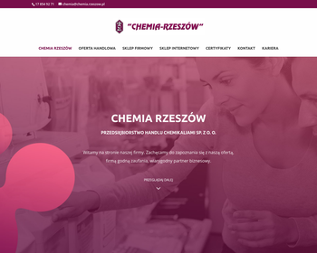CHEMIA-RZESZÓW Przedsiębiorstwo Handlu Chemikaliami Sp  z o o_
