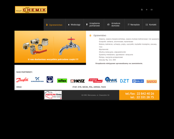 Chemik  Armatura przemysłowa_ instalacje gazowe