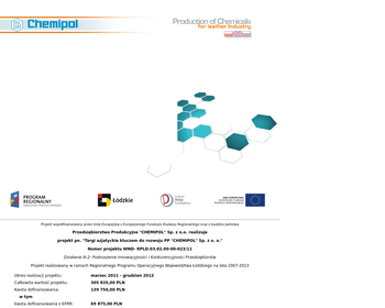 Przedsiębiorstwo Produkcyjne CHEMIPOL Sp  z o o_