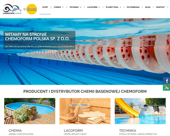 Chemoform Polska Sp  z o o  środki pielęgnacyjne i czyszczące do basenów  Technika basenowa_