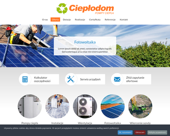 Ciepłodom - pompy ciepła firmy Danfoss_ Nibe oraz Alpha Innotec
