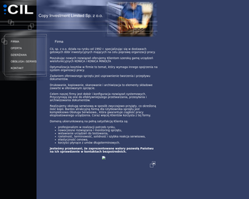 Copy Investment Limited Sp  z o o_