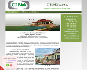 CJ BLOK - Fabryka Elementów Budowlanych_