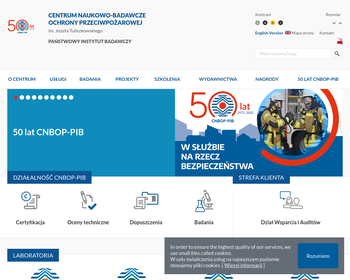 Centrum Naukowo-Badawcze Ochrony Przeciwpożarowej im  Józefa_