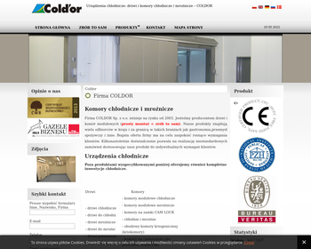 Coldor Sp  z o o  -  producent komór chłodniczych i mrożnych_drzwi