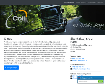 Colli International Sp  z o o_