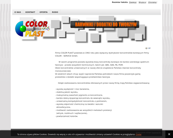COLOR-PLAST IMPORT-EXPORT Urszula Pawlicka-Skrzypczak_