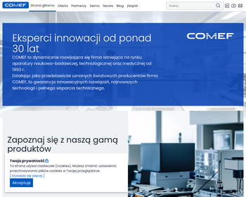 Comef  Aparatura Naukowo-Badawcza_