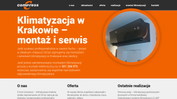Klimatyzacja i  Kraków i  Compress i  pomieszczeń.
