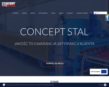 Concept Stal Przedsiębiorstwo Produkcyjne_