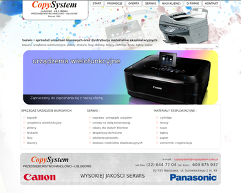 Przedsiębiorstwo Handlowo-Usługowe COPYSYSTEM Janusz Uściński_