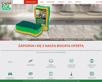 Coral EGL Sp  z o o  Producent zmywaków_ gąbek