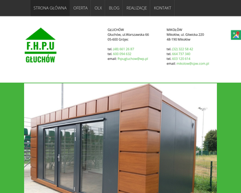Głuchów  Centrum płyty warstwowej_